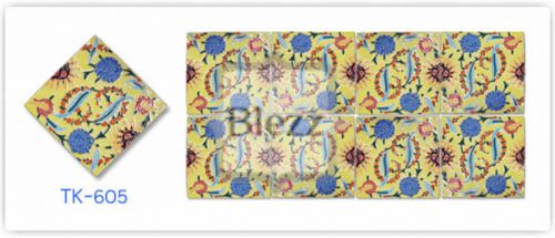 Blezz Tile Handmade Series - Paint&Drop code TK605 Pattern